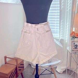 Paper bag waist shorts. Very J brand. Size medium